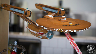 Gingerbread Enterprise Boldly Goes Where No Biscuit Has Gone Before